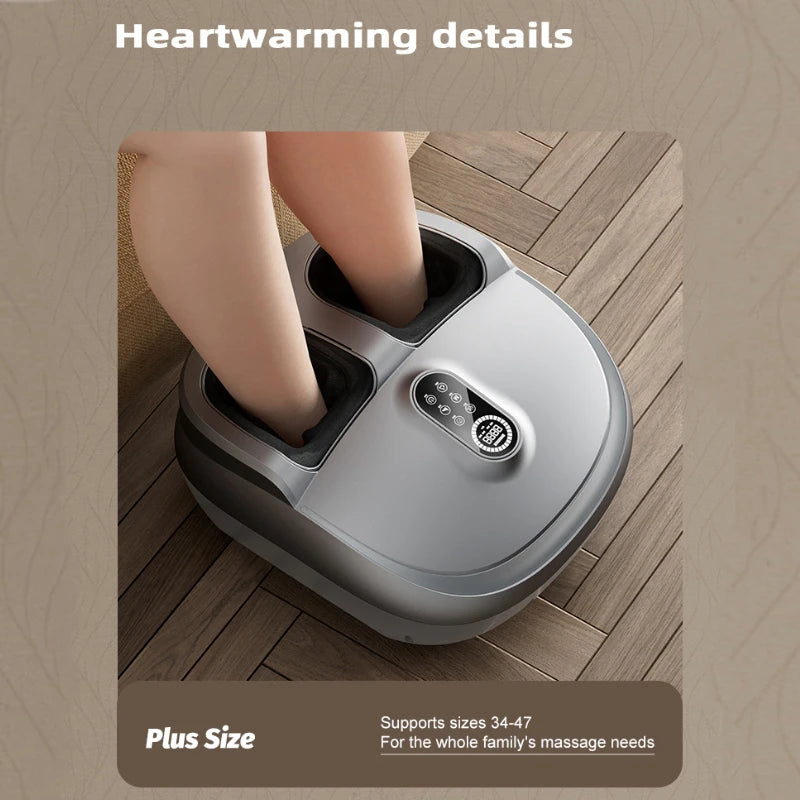 Advanced Multi-Function Electric 8D Foot & Calf Massager | Multi-Functional Kneading, Heating, Rolling & Airbag Compression