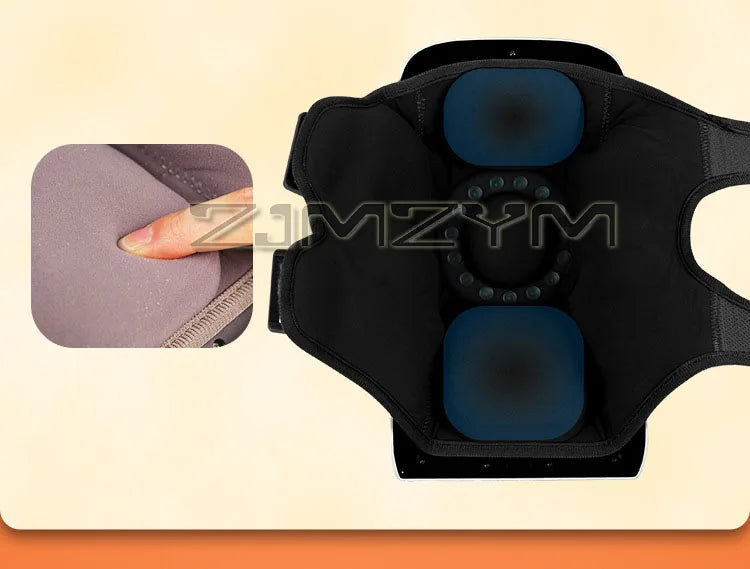 Electric Knee Massager Infrared Hot Compress Knee Massager Promote Circulation Arthritis Massage Device For Middle-aged Elderly
