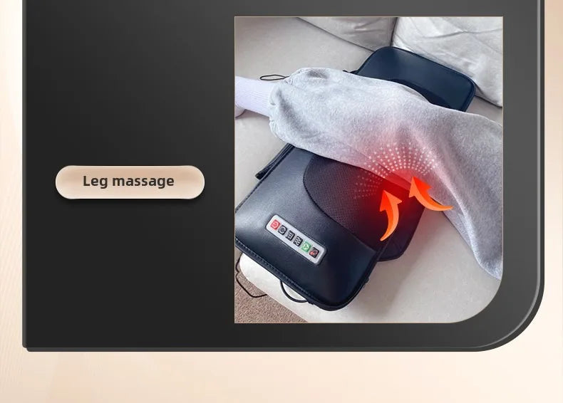 Advanced Heated Full Body Massage Mat | Heated Airbag, Vibration & Swing Motion with Lumbar & Neck Traction (Remote Operated)