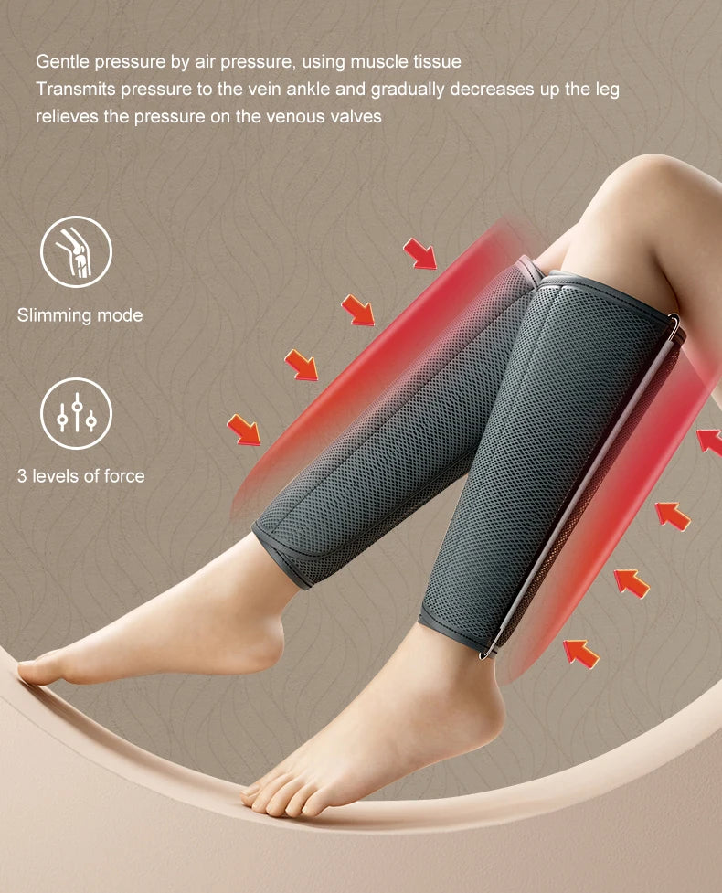 Advanced Multi-Function Electric 8D Foot & Calf Massager | Multi-Functional Kneading, Heating, Rolling & Airbag Compression