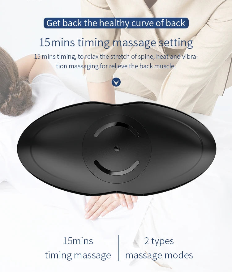 Multi-Level Electric Lumbar Traction Device | Inflatable, Heated Vibration for Back & Spine Relief
| Multi-Level Vibration, Hot Compress for Lumbar Relief