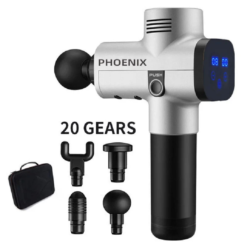 Phoenix A2 Deep Tissue Massage Gun | Portable Percussion Massager for Muscle Relaxation & Fascia Release