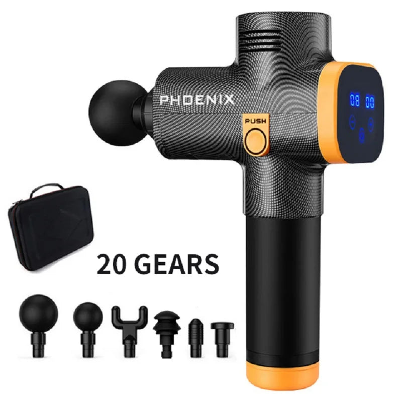 Phoenix A2 Deep Tissue Massage Gun | Portable Percussion Massager for Muscle Relaxation & Fascia Release
