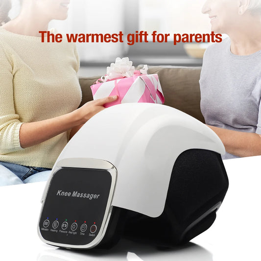 Smart Knee Massage Hot Compress Knee Relax Massager Knee Cap Treasure Laser Infrared Elbow Shoulder Massager Relive Joint Pain