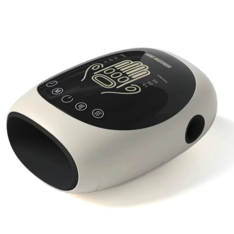 Portable Cordless Electric Hand Massager with Heat Compression | Point Therapy for Carpal Tunnel & Pain Relief