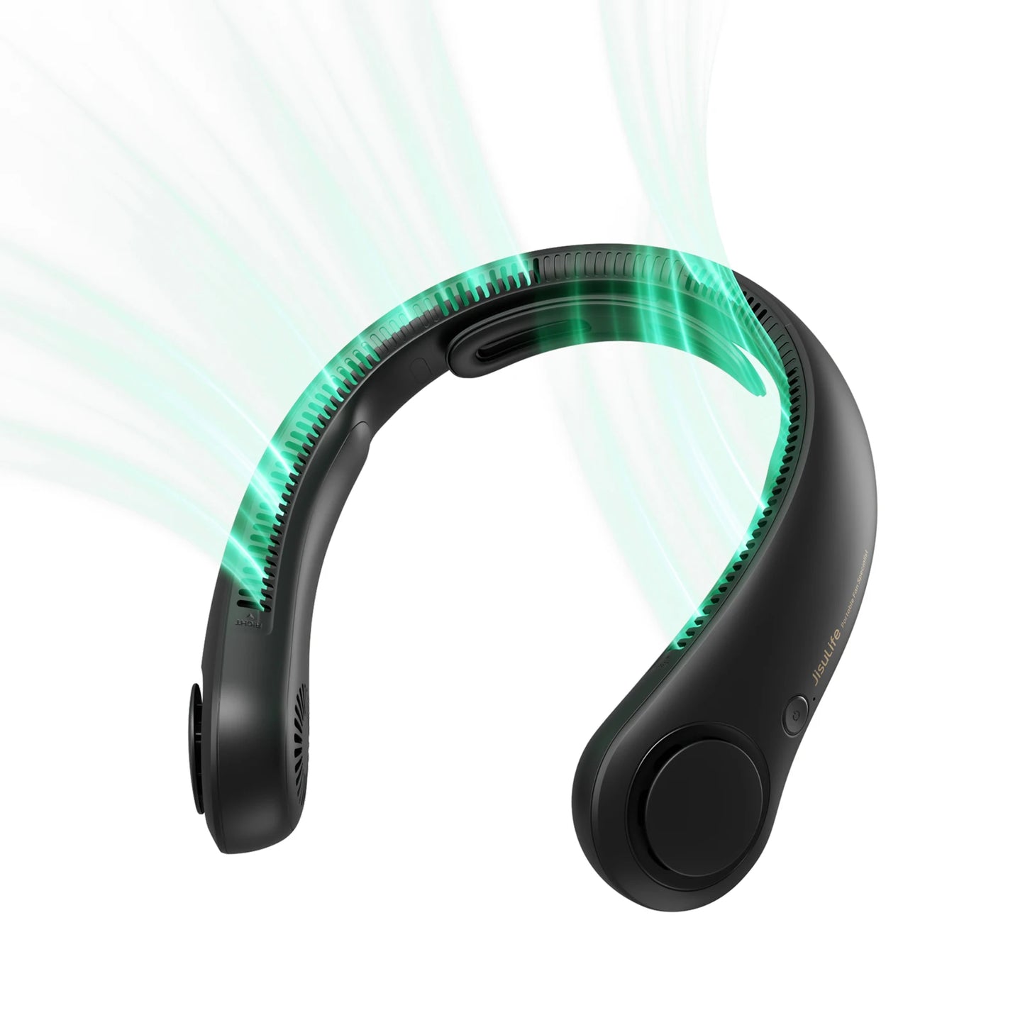 5000mAh High-Capacity Portable Neck Fan | Ergonomic Hands-Free Design, 5-Speed Free Wearable Personal Cooler