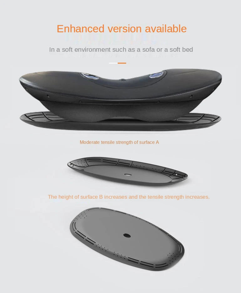 EMS & Advanced Inflatable Lumbar Traction Device | Airbag Compression Massager for Spinal Relief & Back Pain Relief