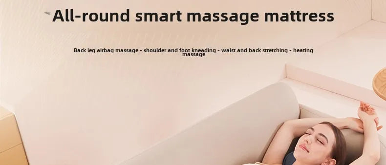 Advanced Heated Full Body Massage Mat | Heated Airbag, Vibration & Swing Motion with Lumbar & Neck Traction (Remote Operated)