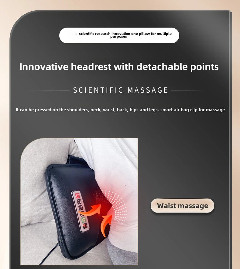 Advanced Heated Full Body Massage Mat | Heated Airbag, Vibration & Swing Motion with Lumbar & Neck Traction (Remote Operated)