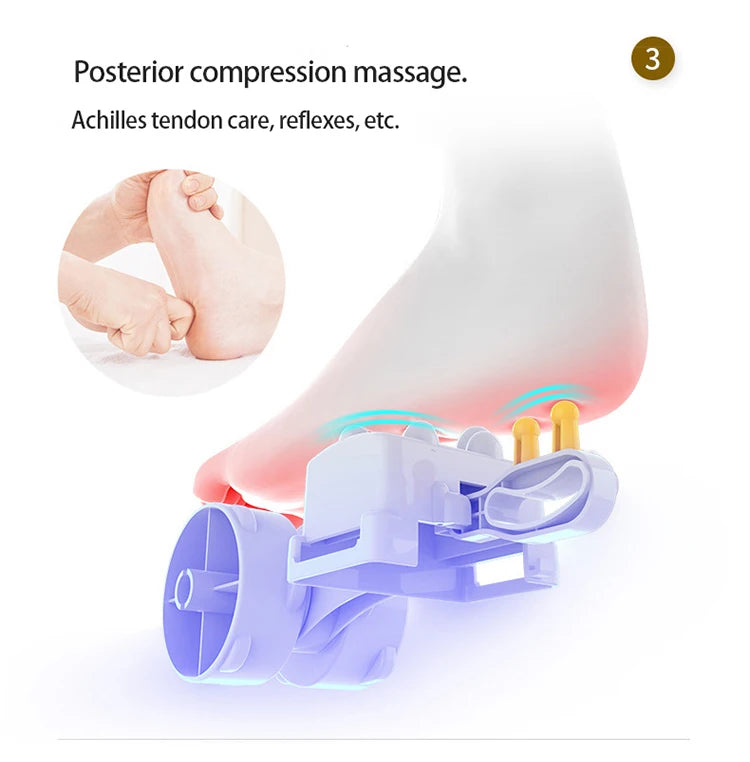 Advanced Foot Massager with Multi-Mode Therapy | Heated Kneading, Vibration & Acupressure for Relieves Leg & Foot Soreness