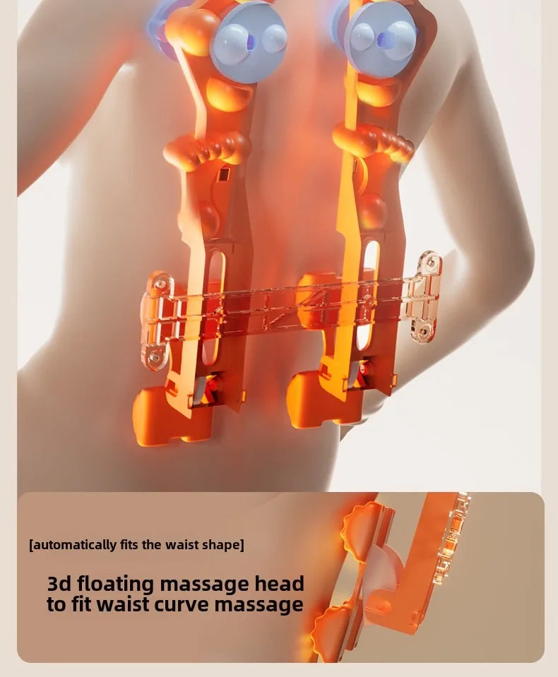 Electric Massage Chair Pad with Heat | Full Body Vibration & Kneading Therapy 
| Back Massager for Chair, Sofa, Home & Office