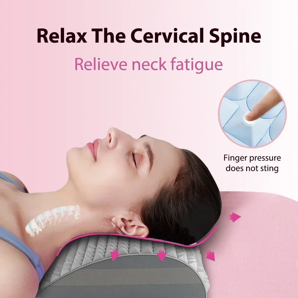 Anti-skid Orthopedic Lumbar Support, Belt Disc Herniation,Back Stretcher Pillow for Back Pain Relief,Sciatica Pain Relief