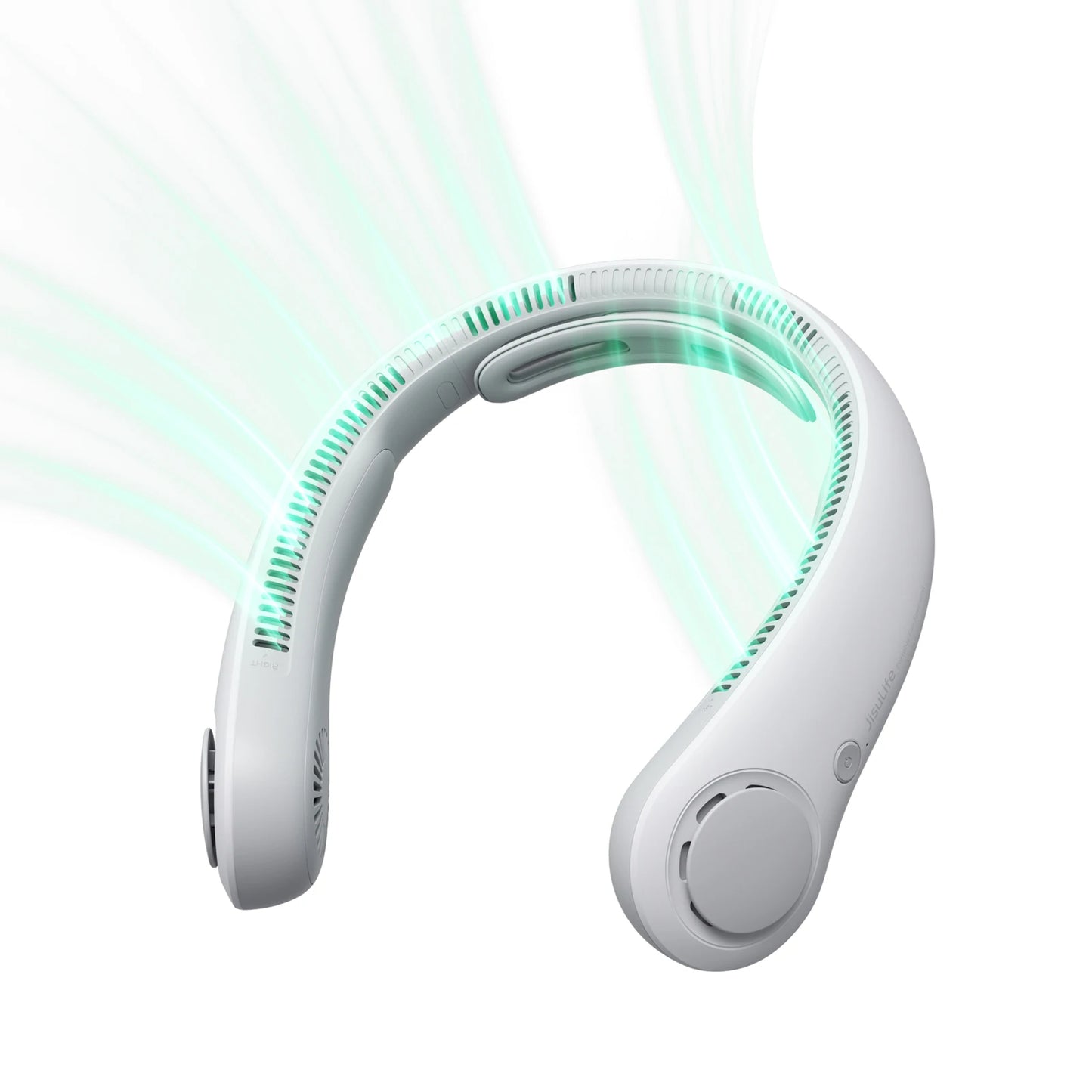 5000mAh High-Capacity Portable Neck Fan | Ergonomic Hands-Free Design, 5-Speed Free Wearable Personal Cooler