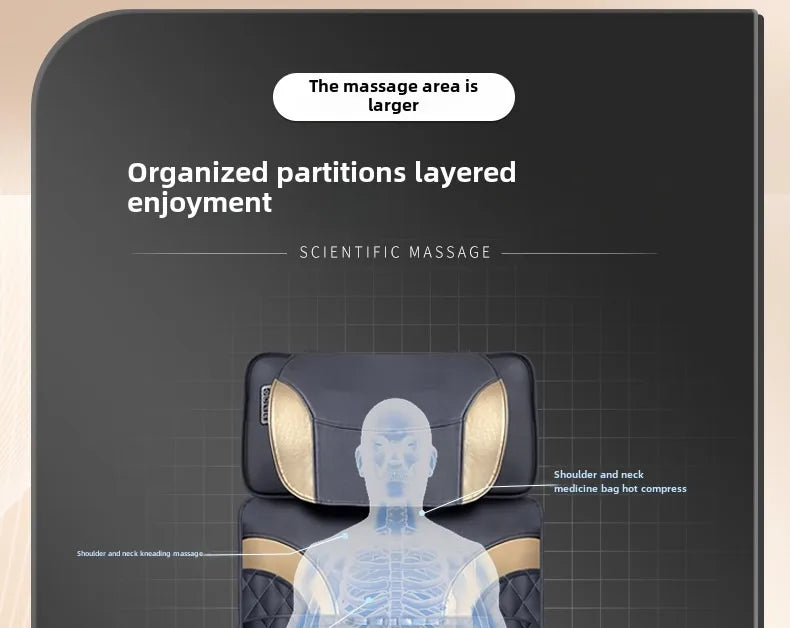 Advanced Heated Full Body Massage Mat | Heated Airbag, Vibration & Swing Motion with Lumbar & Neck Traction (Remote Operated)