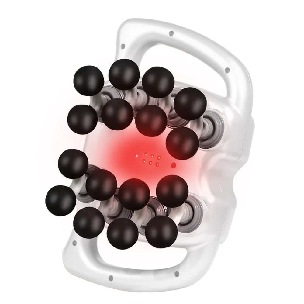 Professional 16-Head High-Frequency Percussion Massage Gun | Deep Tissue Muscle Massager for Full Body Relaxation | High-Frequency Vibration Massager for Neck, Shoulder & Waist