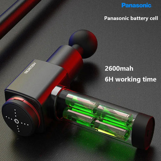 Professional High-Power 220W Deep Muscle Massage Gun | 30KG Strong Force, Brushless Motor for Training Gym, home Use & Recovery