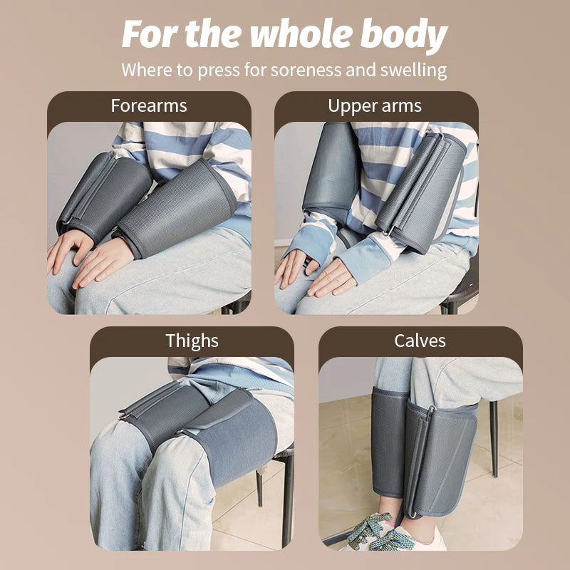 Advanced Multi-Function Electric 8D Foot & Calf Massager | Multi-Functional Kneading, Heating, Rolling & Airbag Compression