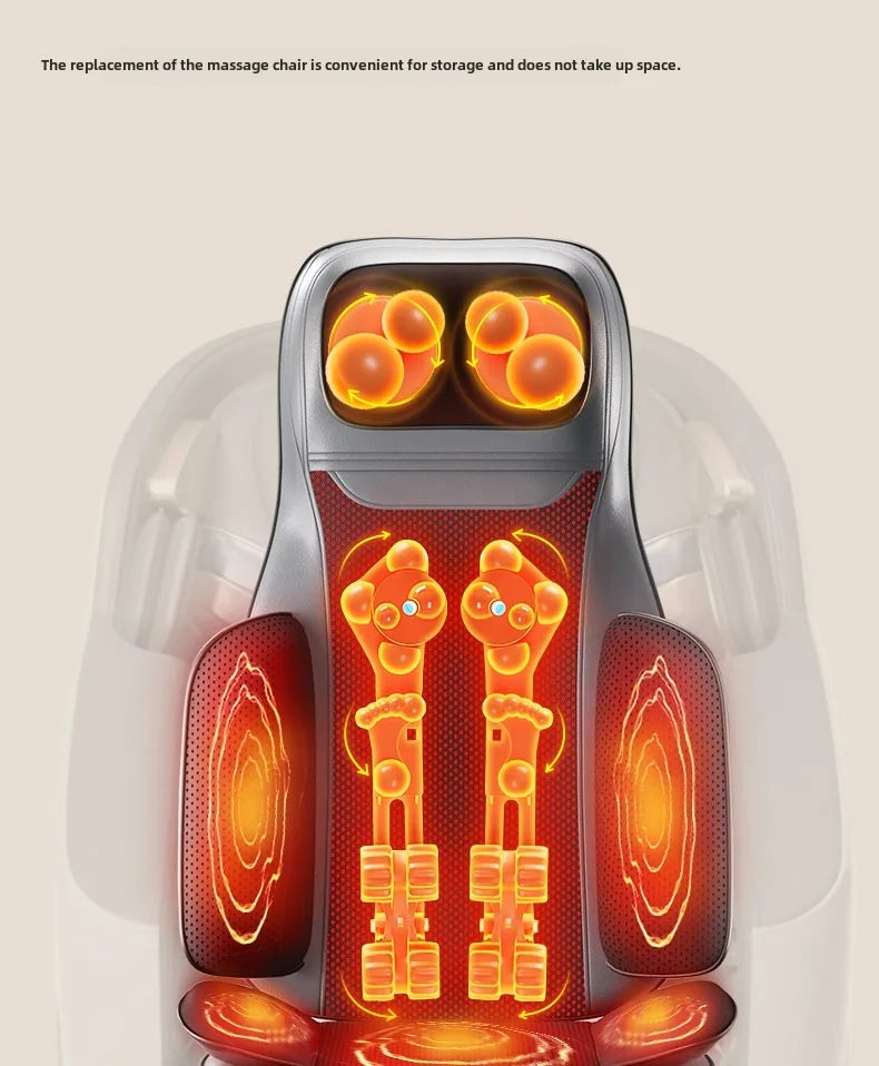 Electric Massage Chair Pad with Heat | Full Body Vibration & Kneading Therapy 
| Back Massager for Chair, Sofa, Home & Office