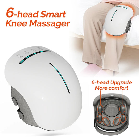 Electric Knee Massager Built-in Silicone Massage Head Air Pressure Kneading Knee Massage Machine Elbow Shoulder Knee masajeador