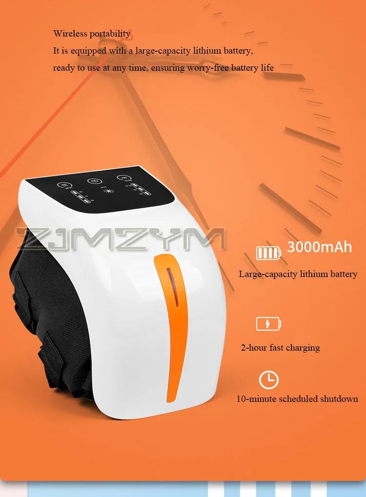 Electric Knee Massager Infrared Hot Compress Knee Massager Promote Circulation Arthritis Massage Device For Middle-aged Elderly