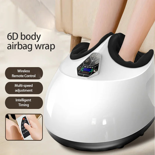 Advanced Foot Massager with Multi-Mode Therapy | Heated Kneading, Vibration & Acupressure for Relieves Leg & Foot Soreness