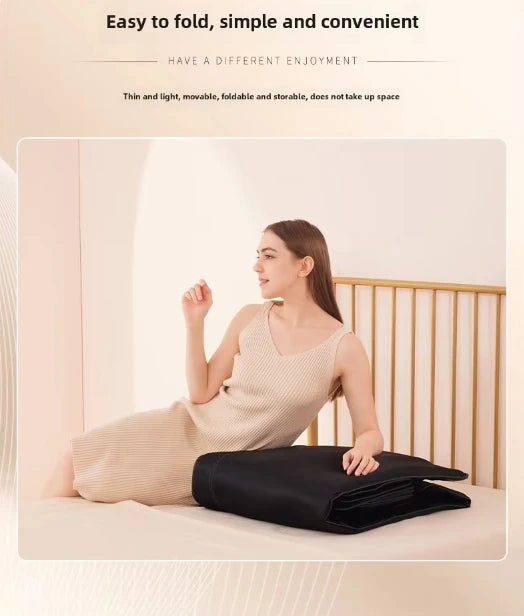 Advanced Heated Full Body Massage Mat | Heated Airbag, Vibration & Swing Motion with Lumbar & Neck Traction (Remote Operated)