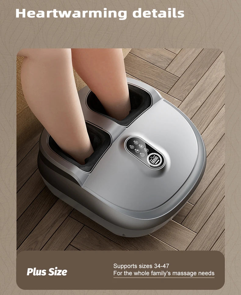 Advanced Multi-Function Electric 8D Foot & Calf Massager | Multi-Functional Kneading, Heating, Rolling & Airbag Compression