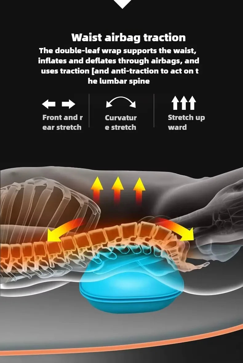 Electric Heated Full Body Massage Mat with Heat | Multi-Zone Kneading, Vibration & Air Compression (Hand Control)