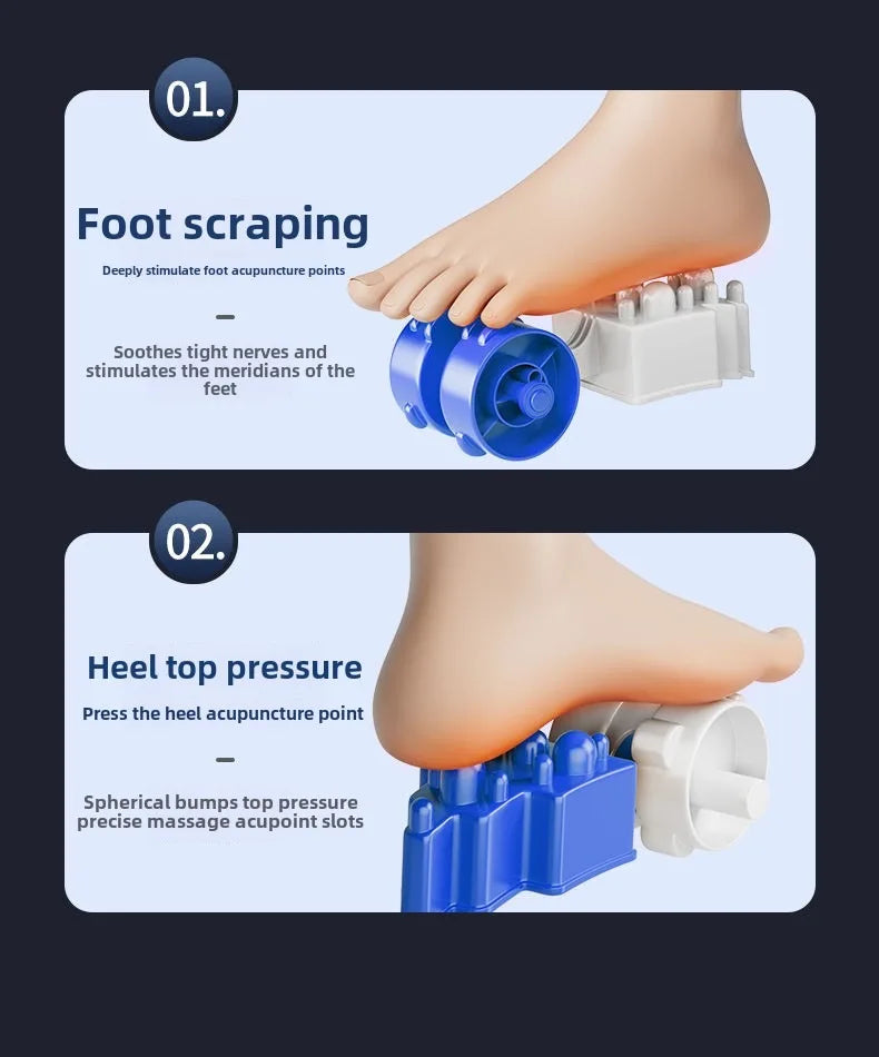 Premium Adjustable Heated Foot & Calf Massager | Shiatsu Deep Kneading, Compression & Vibration for Plantar & Circulation Relief
