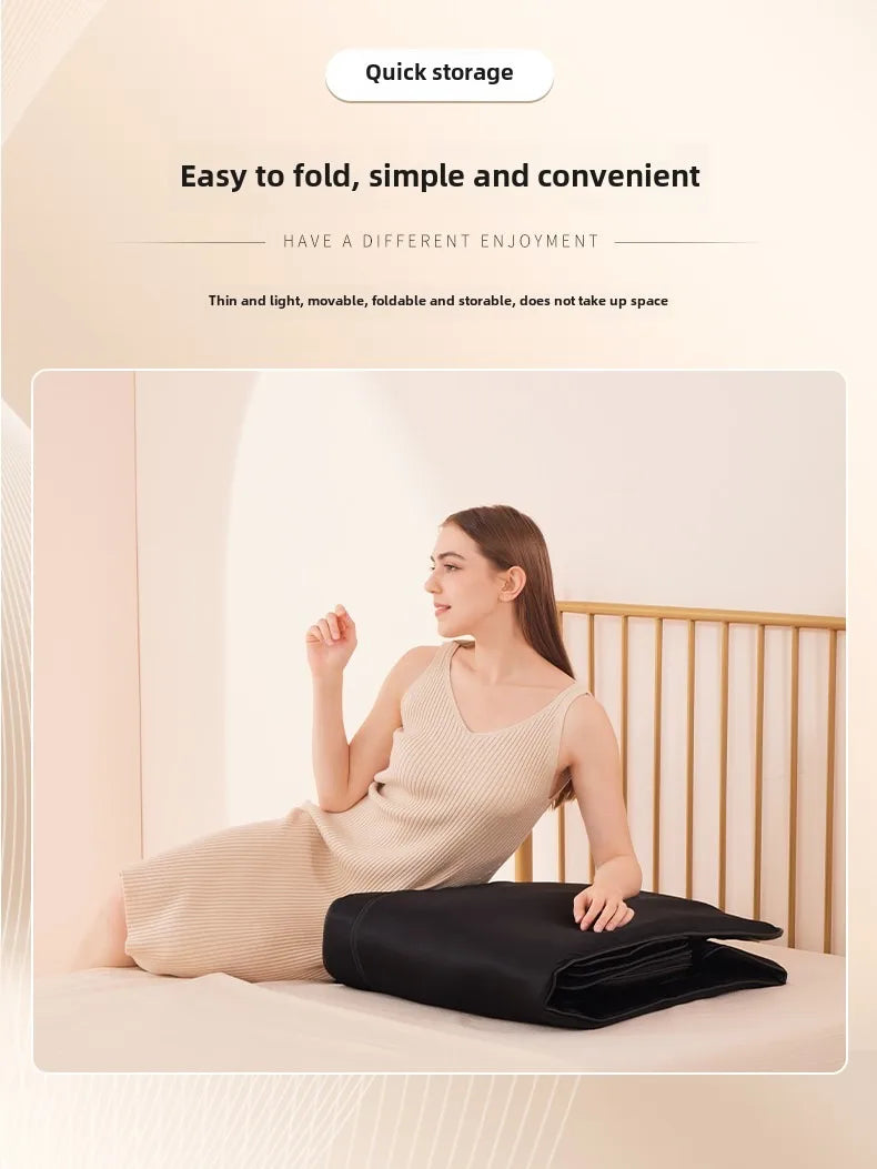 Advanced Heated Full Body Massage Mat | Heated Airbag, Vibration & Swing Motion with Lumbar & Neck Traction (Remote Operated)