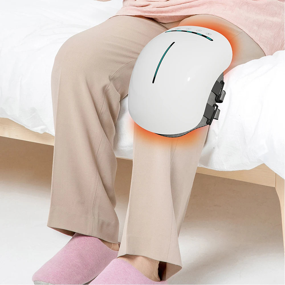 Electric Knee Massager Built-in Silicone Massage Head Air Pressure Kneading Knee Massage Machine Elbow Shoulder Knee masajeador
