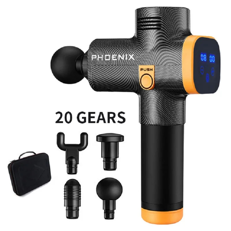 Phoenix A2 Deep Tissue Massage Gun | Portable Percussion Massager for Muscle Relaxation & Fascia Release