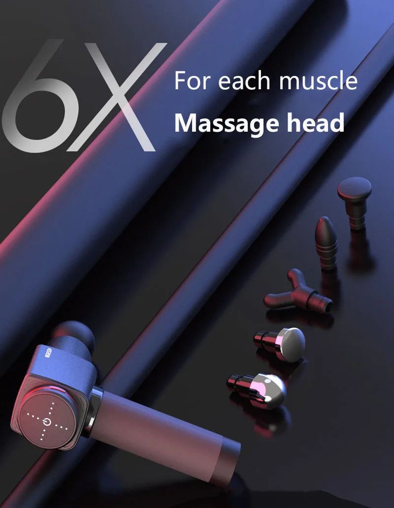 Professional High-Power 220W Deep Muscle Massage Gun | 30KG Strong Force, Brushless Motor for Training Gym, home Use & Recovery