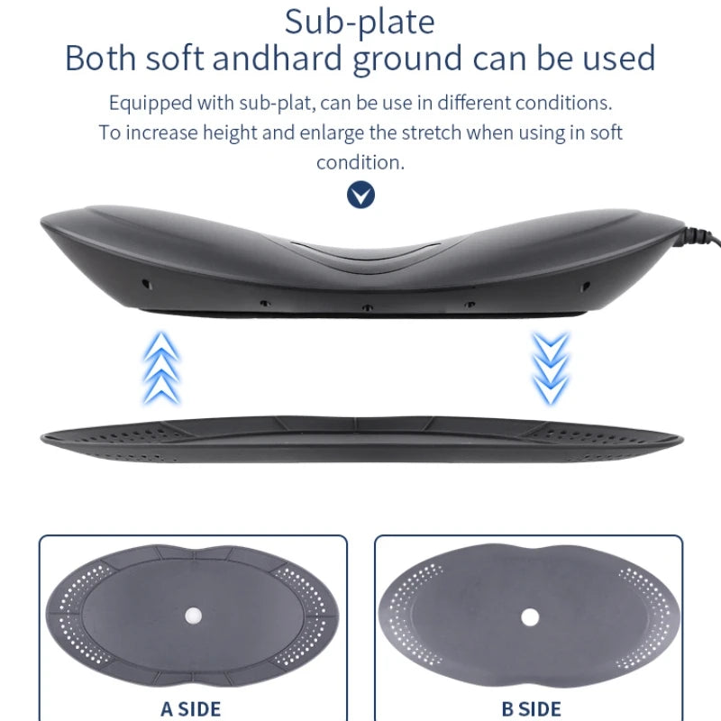 Multi-Level Electric Lumbar Traction Device | Inflatable, Heated Vibration for Back & Spine Relief 
| Multi-Level Vibration, Hot Compress for Lumbar Relief