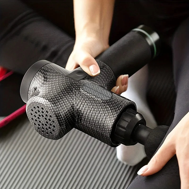 Quiet 30-Level Deep Tissue Massage Gun | Electric Percussion Massager for Full Body, Neck Muscle Relaxation & Fitness Recovery