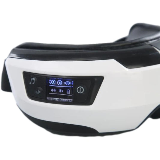 Premium 4D Electric Smart Eye Massager | Air Pressure, Vibration, Heat & Bluetooth Music for Tired Eyes & Dark Circles