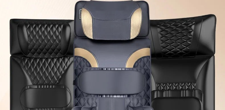 Advanced Heated Full Body Massage Mat | Heated Airbag, Vibration & Swing Motion with Lumbar & Neck Traction (Remote Operated)