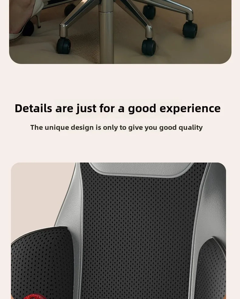 Electric Massage Chair Pad with Heat | Full Body Vibration & Kneading Therapy 
| Back Massager for Chair, Sofa, Home & Office