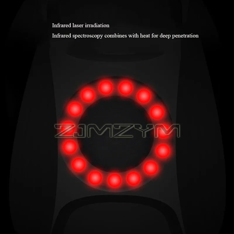 Electric Knee Massager Infrared Hot Compress Knee Massager Promote Circulation Arthritis Massage Device For Middle-aged Elderly