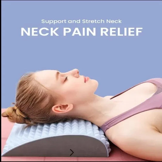 Anti-skid Orthopedic Lumbar Support, Belt Disc Herniation,Back Stretcher Pillow for Back Pain Relief,Sciatica Pain Relief