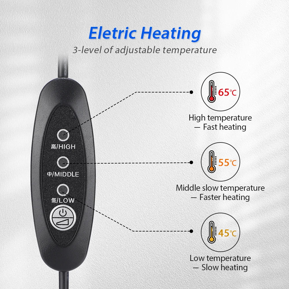 Smart Adjustable Heated Cervical Neck Traction Collar | Posture Correction & Spine Alignment for All Ages