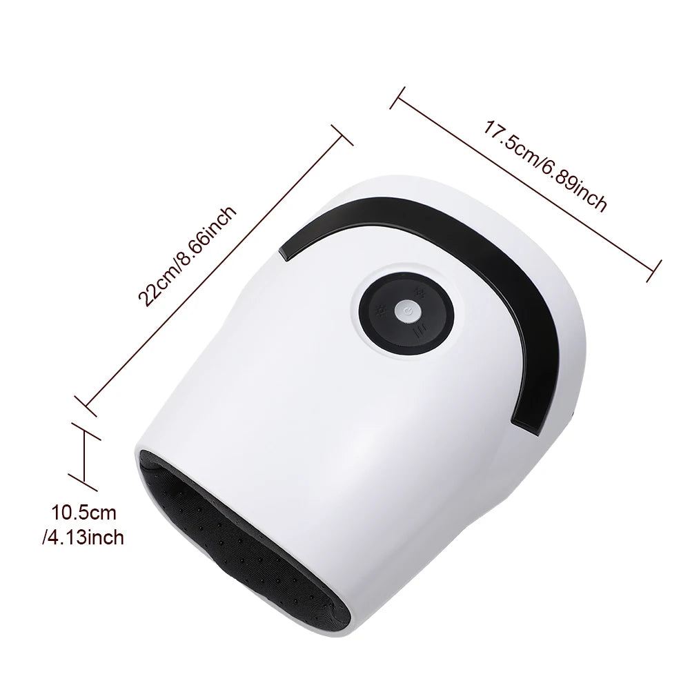 Smart Heated Wireless Electric Hand Massager | Air Compression & Hot Compress for Arthritis, Numbness & Muscle Relief